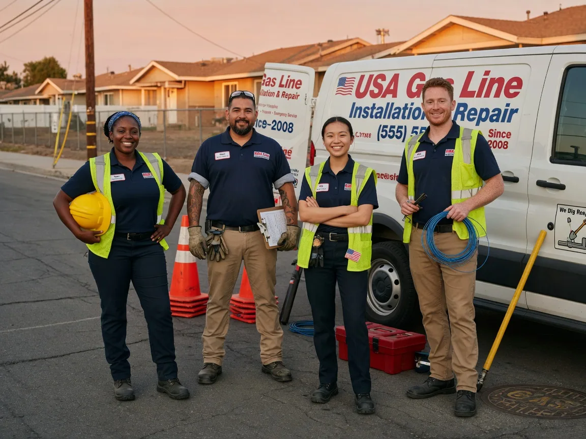 Gas Line Installation company in Brentwood, CA